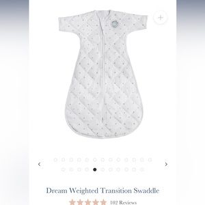 Gently used Dreamland Baby Weighted Transition Swaddle